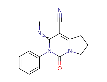 (E/Z)-3-methylimino-1-oxo-2-phenyl-1,2,3,5,6,7-hexahydropyrrolo[1,2-c]pyrimidine-4-carbonitrile
