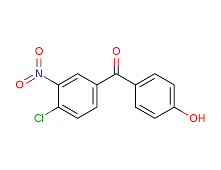 Methanone, (4-chloro-3-nitrophenyl)(4-hydroxyphenyl)-