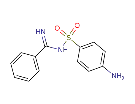 Molecular Structure of 5626-87-9 (Benzenecarboximidamide,N-[(4-aminophenyl)sulfonyl]-)