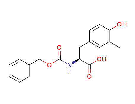 Molecular Structure of 1219720-74-7 (N-Cbz-3-methyl-L-tyrosine)