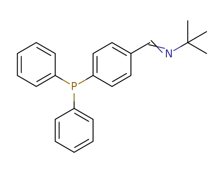 4-Ph<sub>2</sub>PC<sub>6</sub>H<sub>4</sub>CH=Nt-Bu