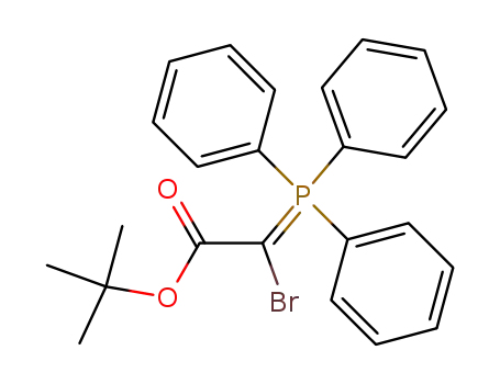 Acetic acid, bromo(triphenylphosphoranylidene)-, 1,1-dimethylethyl
ester