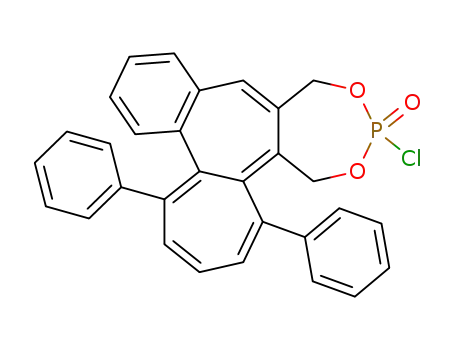 8-chloro-1,5-diphenylbenzo[4,5]heptaleno[1,2-e][1,3,2]dioxaphosphepin 3-oxide