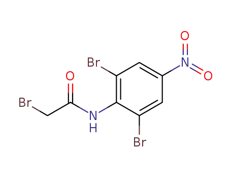 Molecular Structure of 1114572-04-1 (N-(2,6-dibromo-4-nitrophenyl)-2-bromoacetamide)