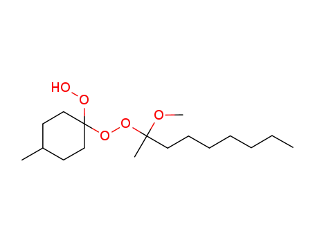 1-hydroperoxy-1-(2-methoxynonan-2-ylperoxy)-4-methylcyclohexane