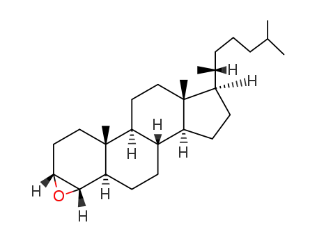Molecular Structure of 1249-56-5 (3α,4α-Epoxy-5α-cholestane)