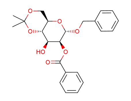 Benzyl 2-O-benzoyl-4,6-O-isopropylidene-α-D-mannopyranoside