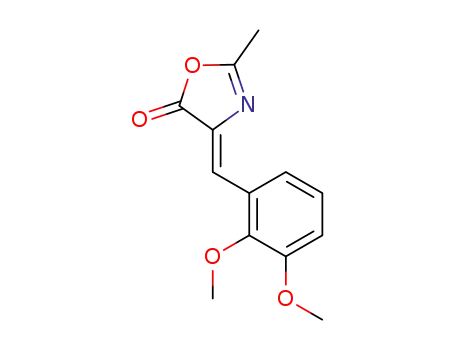Oxazole-5-one, 2-methyl-4-[(2,3-dimethoxyphenyl)methene]-