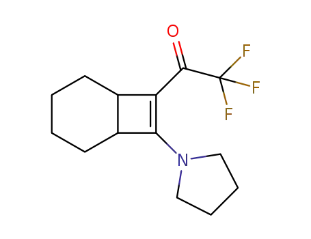 2,2,2-trifluoro-1-(8-pyrrolidin-1-ylbicyclo[4.2.0]oct-7-en-7-yl)ethanone