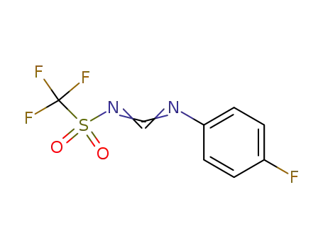 <i>C</i>,<i>C</i>,<i>C</i>-trifluoro-<i>N</i>-[(4-fluoro-phenylimino)-methylene]-methanesulfonamide