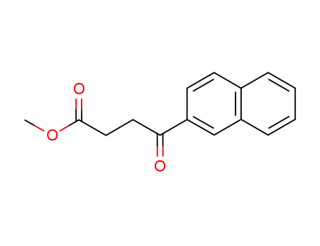 Molecular Structure of 1590-21-2 (4-NAPHTHALEN-2-YL-4-OXO-BUTYRIC ACID METHYL ESTER)