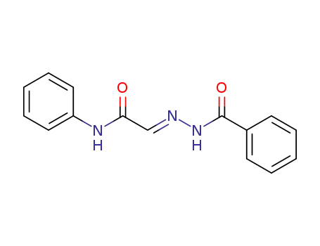 Benzoic acid, (2E)-[2-oxo-2-(phenylamino)ethylidene]hydrazide