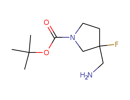 tert-butyl 3-(aminomethyl)-3-fluoropyrrolidine-1-carboxylate