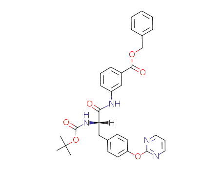 benzyl N-Boc-Tyr(O-Pyrim)-m-aminobenzoate