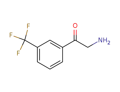 Molecular Structure of 64748-87-4 (Ethanone, 2-amino-1-[3-(trifluoromethyl)phenyl]-)