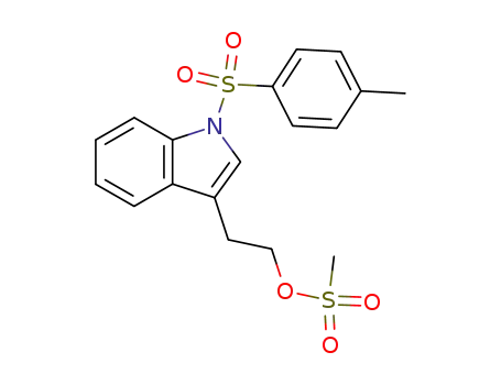 N-(4-methylphenyl)sulfonyl-3-<(2-methylsulfonyloxo)ethyl>indole