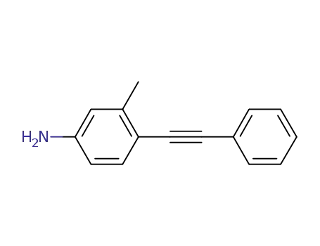 3-methyl-4-(2-phenyl-1-ethynyl)aniline