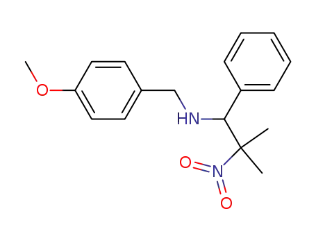 (4-methoxy-benzyl)-(2-methyl-2-nitro-1-phenyl-propyl)-amine