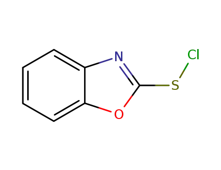 Molecular Structure of 98555-60-3 (2-Benzoxazolesulfenyl chloride)