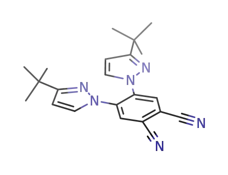4,5-bis(3-tert-butylpyrazol-1-yl)phthalodinitrile