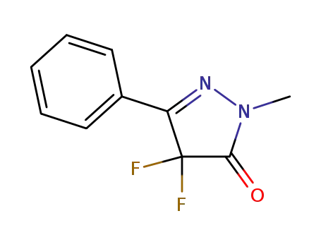 4,4-difluoro-2-methyl-5-phenyl-2,4-dihydro-3H-pyrazol-3-one