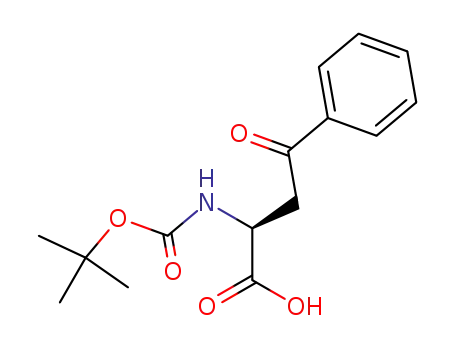 2-<i>tert</i>-butoxycarbonylamino-4-oxo-4-phenyl-butyric acid