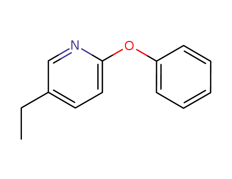 Molecular Structure of 595576-31-1 (Pyridine, 5-ethyl-2-phenoxy-)