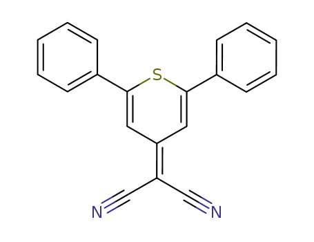 Propanedinitrile, (2,6-diphenyl-4H-thiopyran-4-ylidene)-