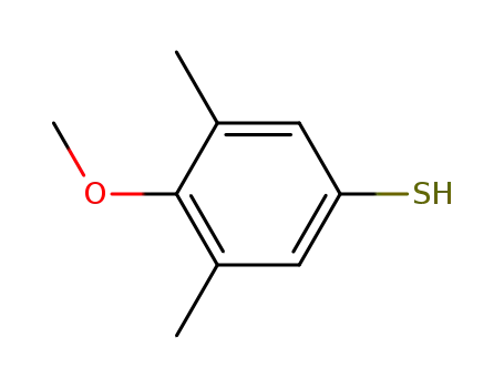 Molecular Structure of 140131-92-6 (3,5-DIMETHYL-4-METHOXYTHIOPHENOL)