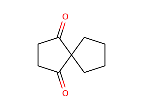Molecular Structure of 39984-91-3 (Spiro[4.4]nonane-1,4-dione)