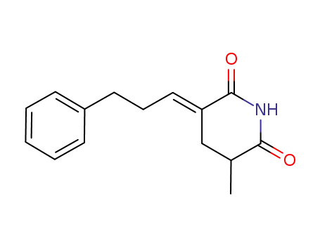 (E)-3-(3-phenylpropylidene)-5-methylpiperidine-2,6-dione