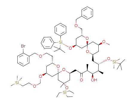 C<sub>80</sub>H<sub>127</sub>BrO<sub>14</sub>Si<sub>4</sub>