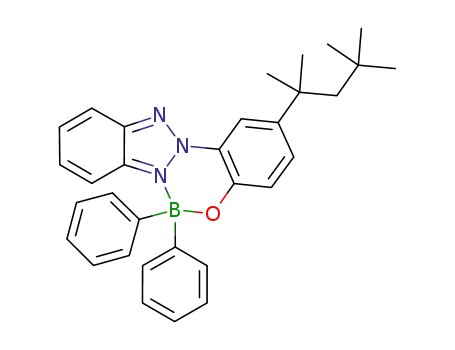 diphenyl-[2-(2H-benzotriazol-2-yl-κN)-4-(1,1,3,3-tetramethyl-butyl)-phenolate-κO]-boron
