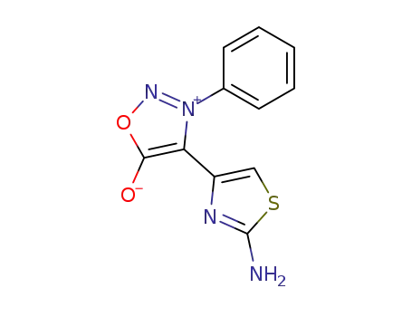4-(2-amino-4-thiazolyl)-3-phenylsydnone