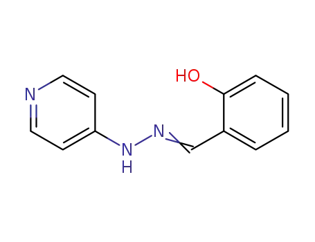 4-(2-(2-hydroxybenzylidene)hydrazinyl)pyridine