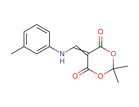 1,3-Dioxane-4,6-dione,
2,2-dimethyl-5-[[(3-methylphenyl)amino]methylene]-