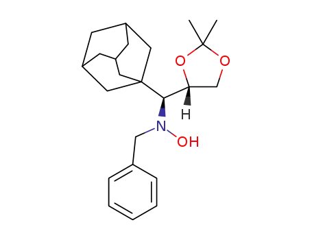 (2S,3S)-3-(1-adamantyl)-3-(N-benzylhydroxylamino)-1,2-O-isopropylidene-1,2-propanediol