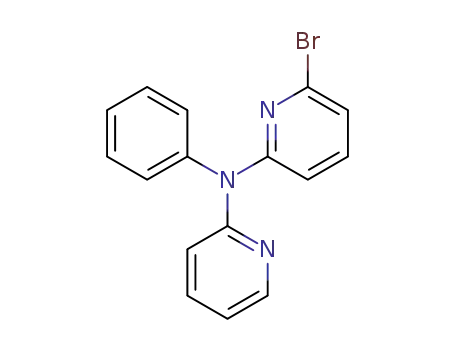 Molecular Structure of 1246612-19-0 (6-bromo-N-phenyl-N-(pyridin-2-yl)pyridin-2-amine)