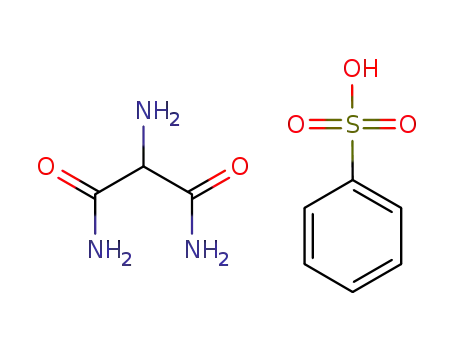 Molecular Structure of 1131657-93-6 (2-aminomalonamide benzenesulfonate)