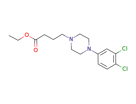 Molecular Structure of 1061701-06-1 (ethyl 4-[4-(3,4-dichlorophenyl)piperazin-1-yl]butanoate)