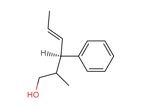 (3R,4E)-2-methyl-3-phenylhex-4-en-1-ol