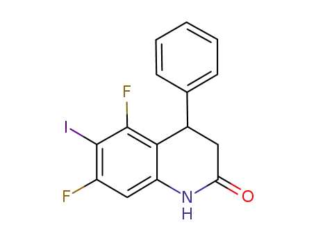 5,7-difluoro-6-iodo-4-phenyl-3,4-dihydroquinolin-2-one