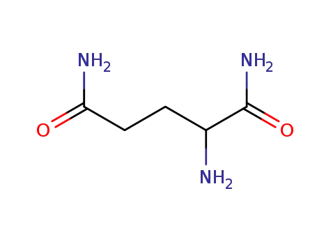 Molecular Structure of 25683-11-8 (Pentanediamide,2-amino-)