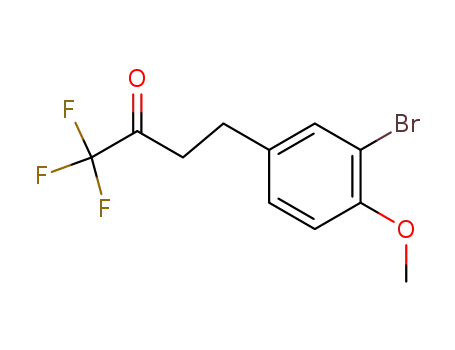 4-(3-Bromo-4-methoxyphenyl)-1,1,1-trifluoro-2-butanone
