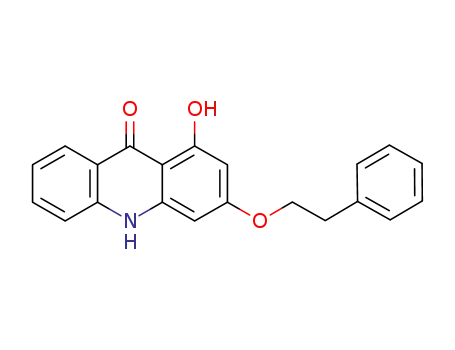 1-hydroxy-3-phenethoxy-10H-acridin-9-one