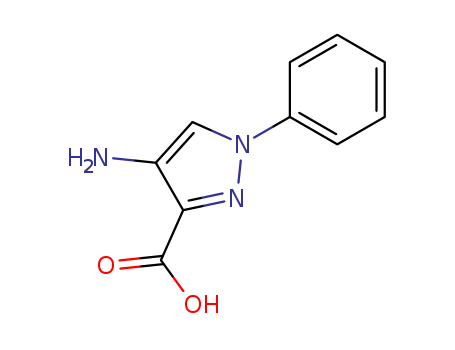 1H-Pyrazole-3-carboxylic acid, 4-amino-1-phenyl-