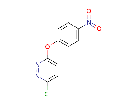 3-CHLORO-6-(4-NITROPHENOXY)PYRIDAZINE  CAS NO.1490-54-6