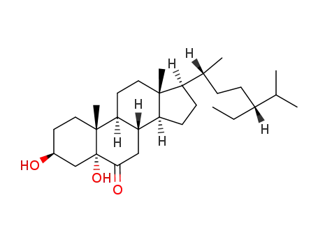3β,5-Dihydroxy-5α-stigmastan-6-one