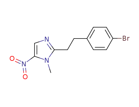 2-[2-(4-bromophenyl)ethyl]-1-methyl-5-nitro-1H-imidazole