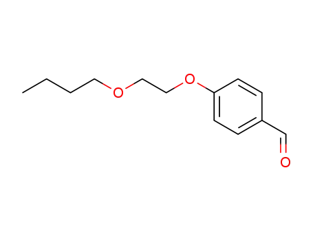 Molecular Structure of 63735-44-4 (4-(2-butoxyethoxy)benzaldehyde)